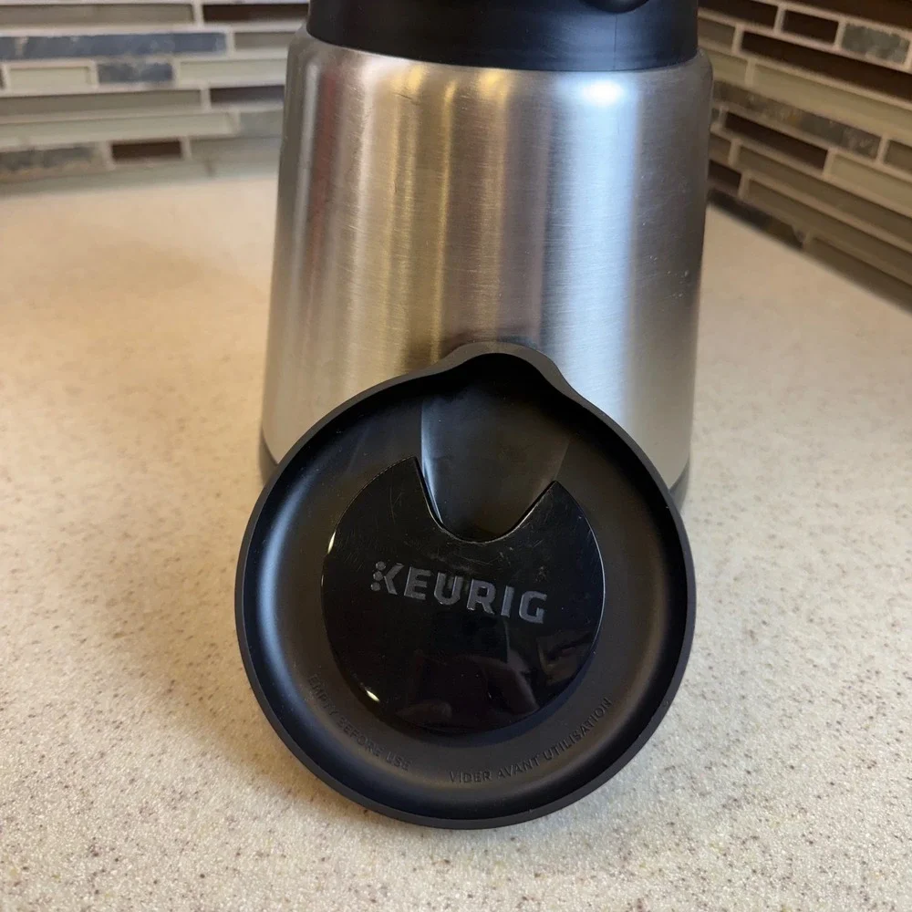 Keurig‎ 2.0 Thermal Coffee Pot Carafe 32oz Double-Walled Stainless Steel Replace